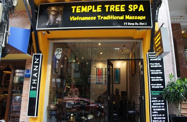 テンプルツリースパ Temple Tree Spa ホーチミン ベトナム Tnkトラベルjapan